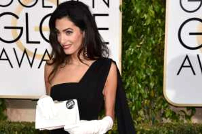 Globurile de Aur 2015 Amal Clooney FOTO AP