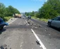 accident rutier la pui foto isu hunedoara