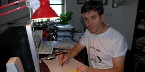 Galaţi: Costel Pătrăşcan, omul care râde cât îl ţine tuşul