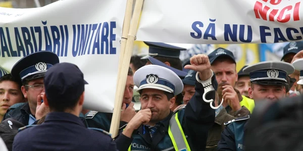 Politie protest