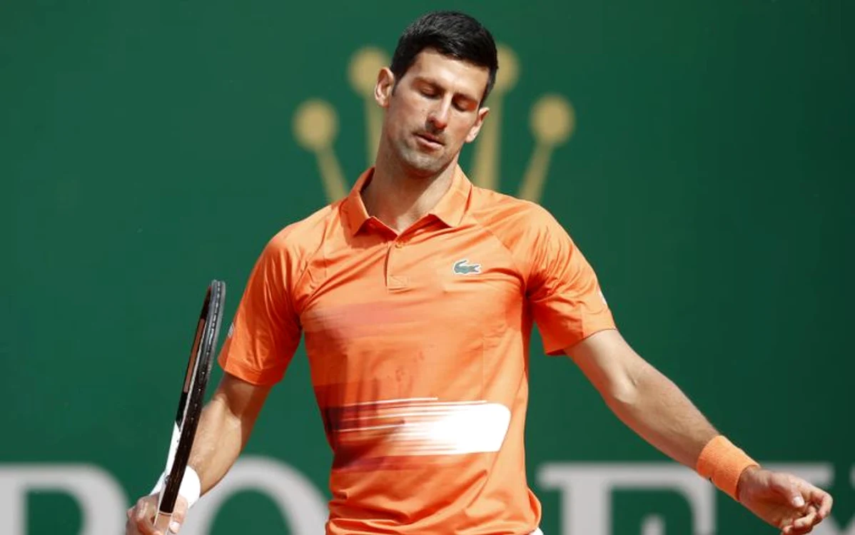 Novak Djokovic a rezistat doar trei seturi la Monte Carlo (FOTO: EPA)