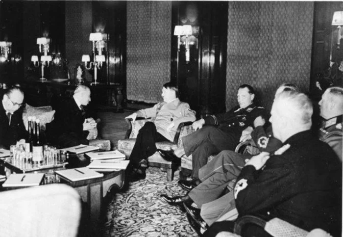 Hácha, Hitler și Göring s-au întâlnit la Berlin, 14/15 March 1939 