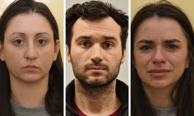 Cei trei erau coordonați de un fugar din Moscova FOTO Metropolitan Police