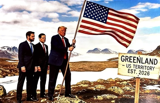 trump groenlanda FOTO: Truth Social/@realDonaldTrump