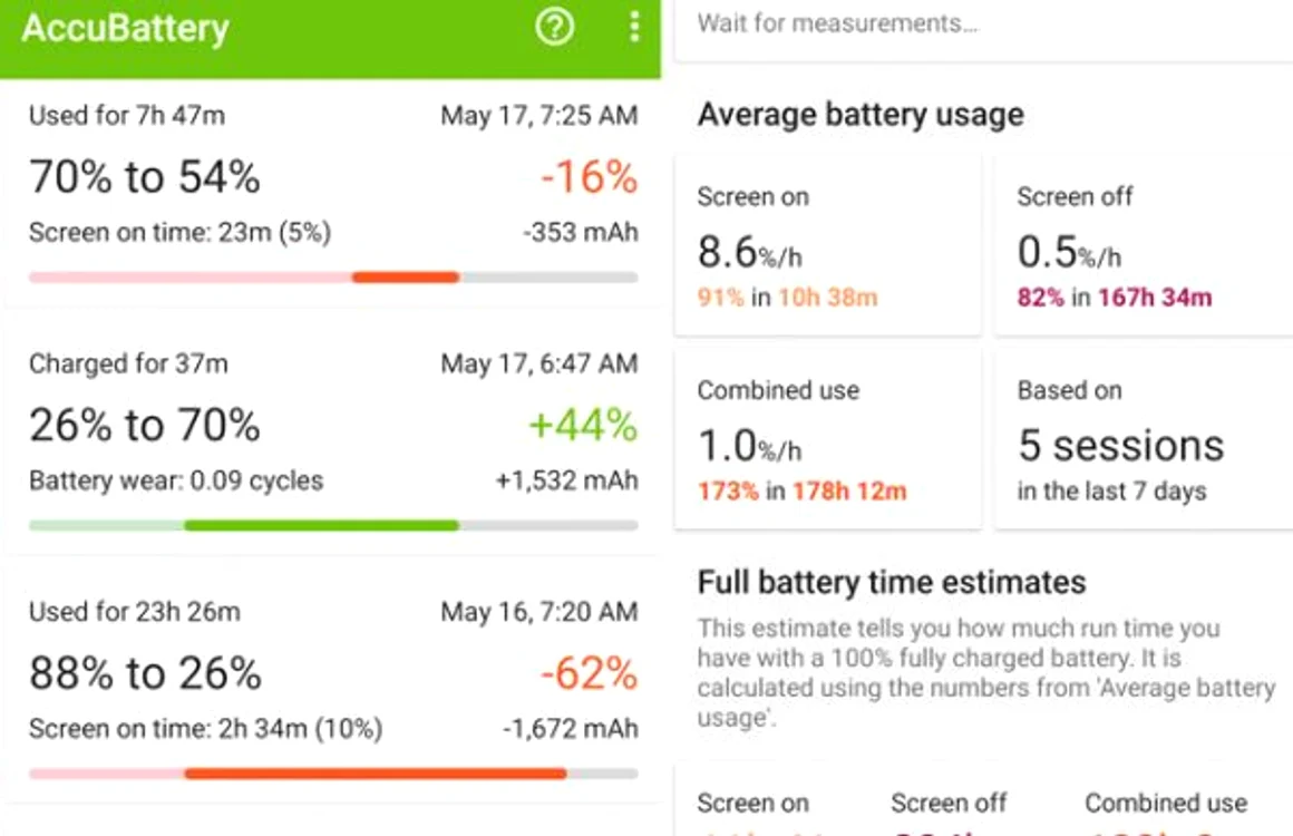 Motorola One Vision baterie