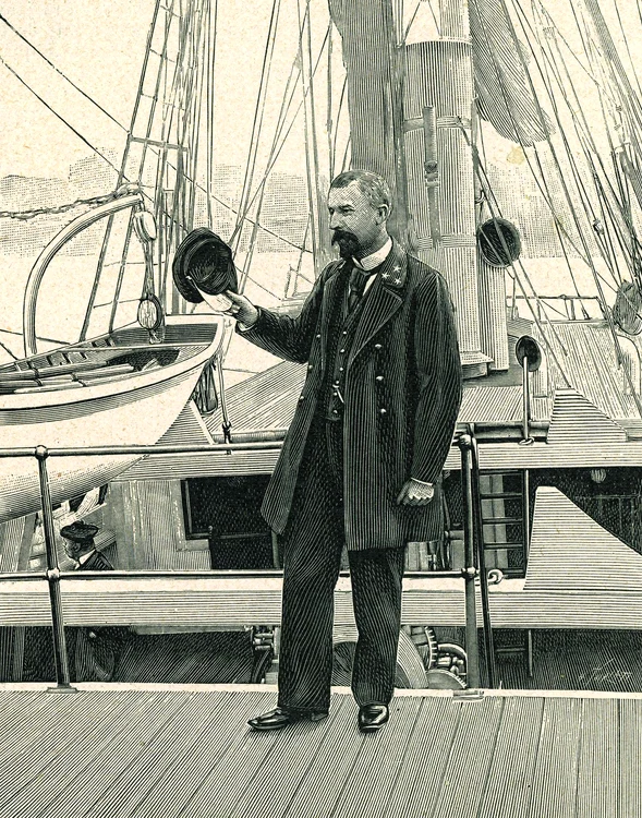 Adrien de Gerlache, comandantul expediției (© Profimedia)