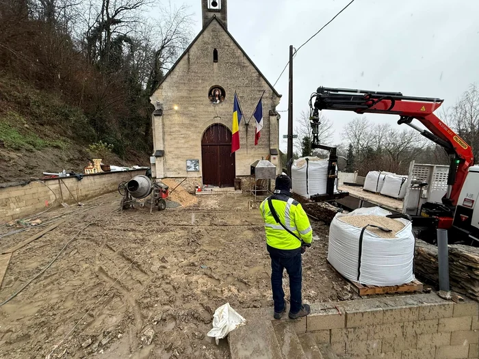 Lucrările au început în noiembrie 2024 FOTO Lilian Măntăluță