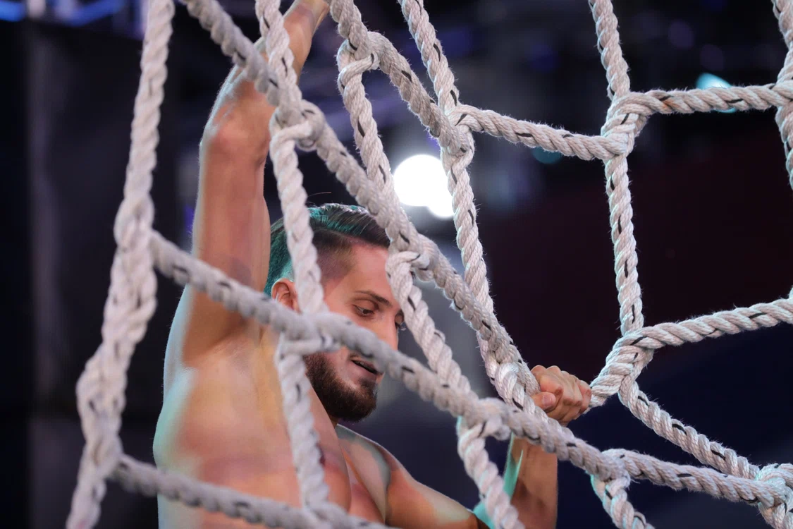 Andrei Ciobanu a impresionat la "Ninja Warrior"