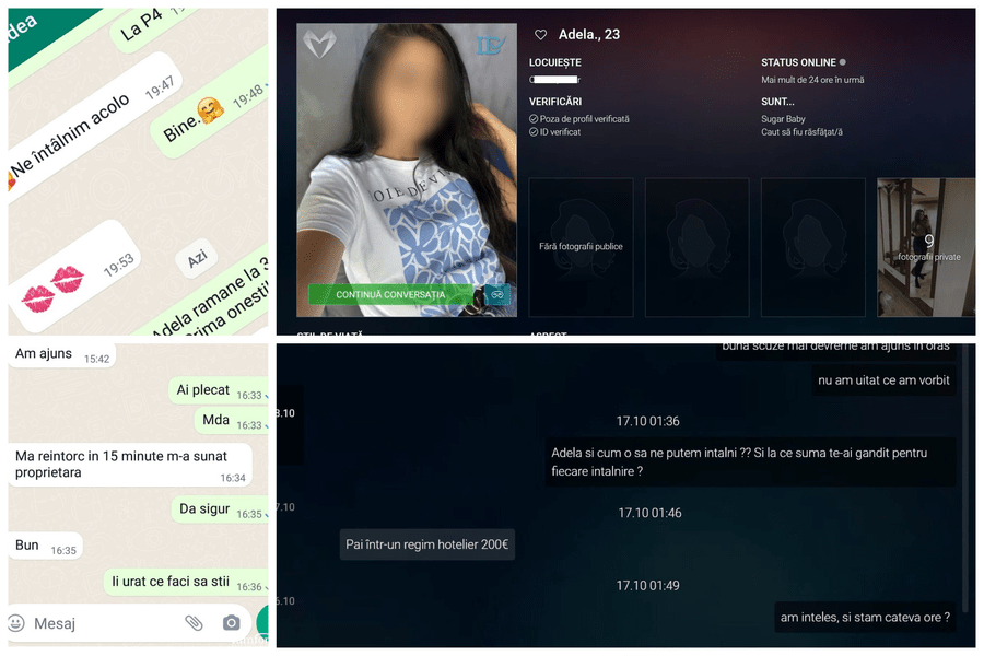 O „sugar baby" din Bihor ademeneşte bărbaţii pe site-uri de întâlniri şi îi lasă fără bani