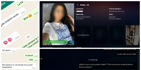 Oradeanul a cunoscut fata pe un site de dating si a purtat conversatii cu ea pe whatsapp 1 jpg