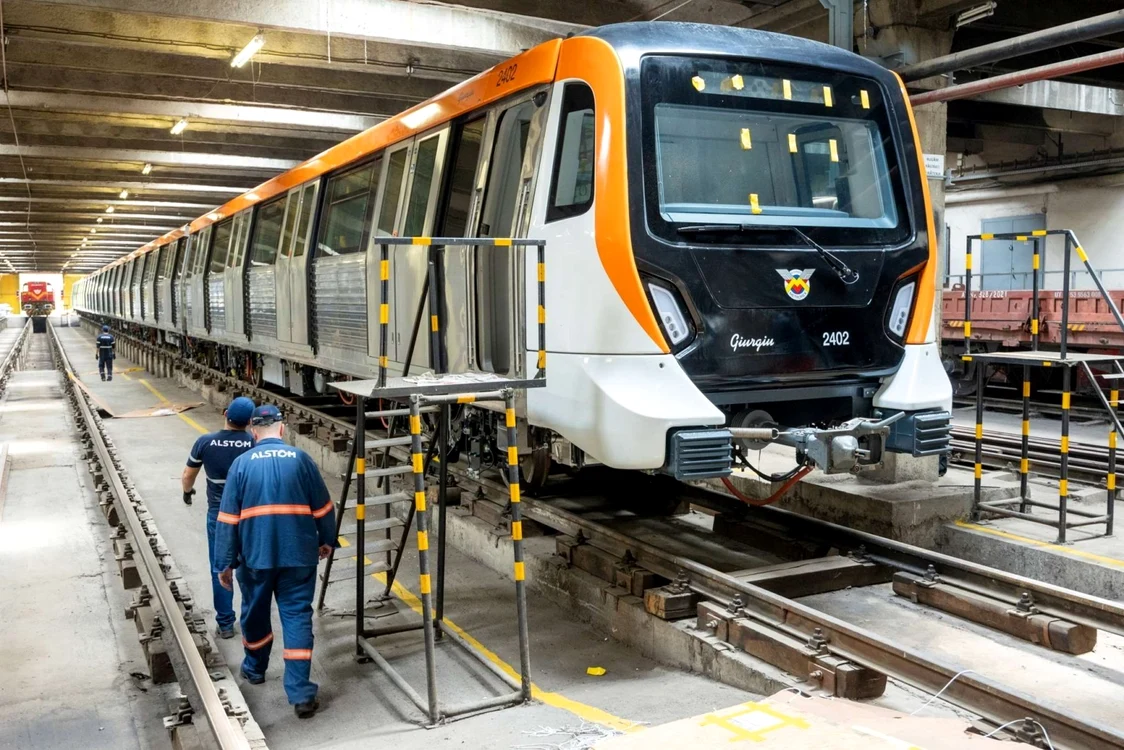 Primul tren de metrou „Metropolis” livrat de Alstom