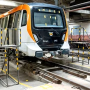 Tren metrou Alstom Giurgiu Depou Berceni jpeg