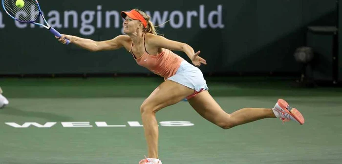 Maria Şarapova a fost eliminată de la Indian Wells FOTO Bnpparisbasopen.com