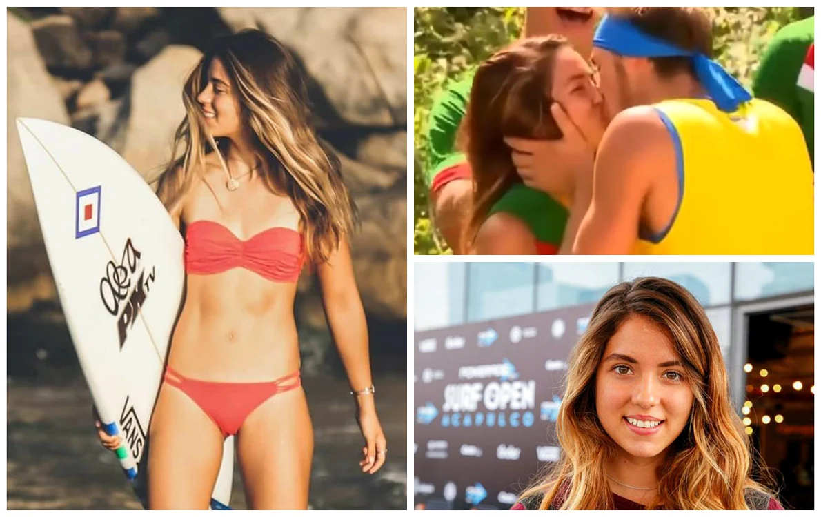 
    Ana Laura Gonzales şi Iulian Pîtea, sărut fierbinte la Exatlonfoto: Kanal D  