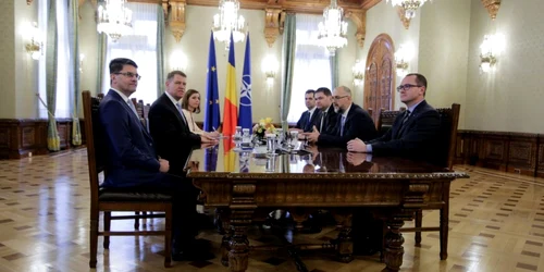 Consultări UDMR Cotroceni - Kelemen Hunor - Klaus Iohannis / FOTO Inquam Photos / George Călin / 17 ian 2018