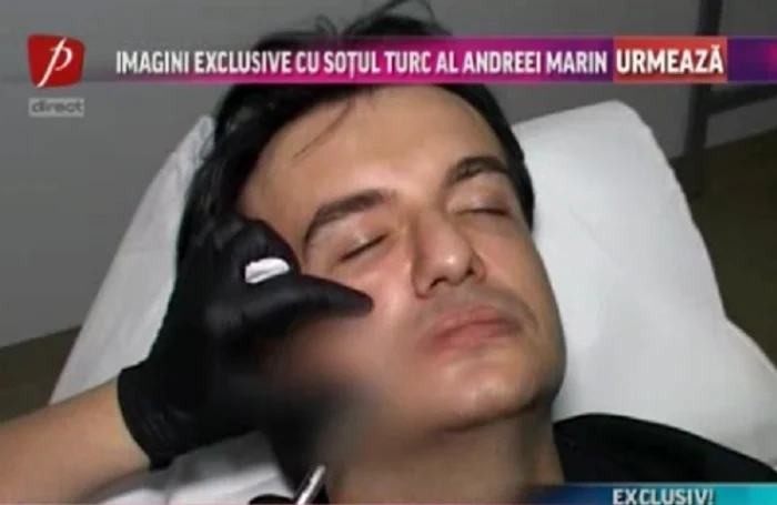 Răzvan s-a lăsat filmat în timp ce i se injecta sângele