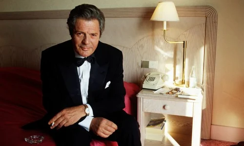 Italian Actor Marcello Mastroianni at the Cannes Film Festival jpeg