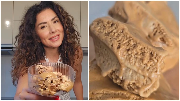 Carmen Brumă dezvăluie rețeta de înghețată cu cafea/ sursa captură Instagram 
