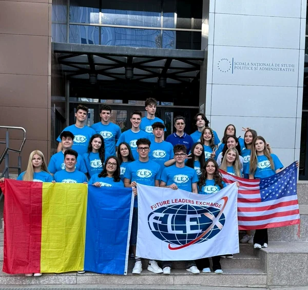 Elevii selectați vor pleca în Statele Unite în luna august 2026 Foto: FLEX 
