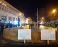 Protestul tractoriștilor în centrul Timișoarei FOTO Ștefan Both
