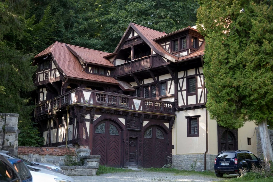 Vila Șipot, înainte de începerea lucrărilor de restaurare. FOTO: Adevărul