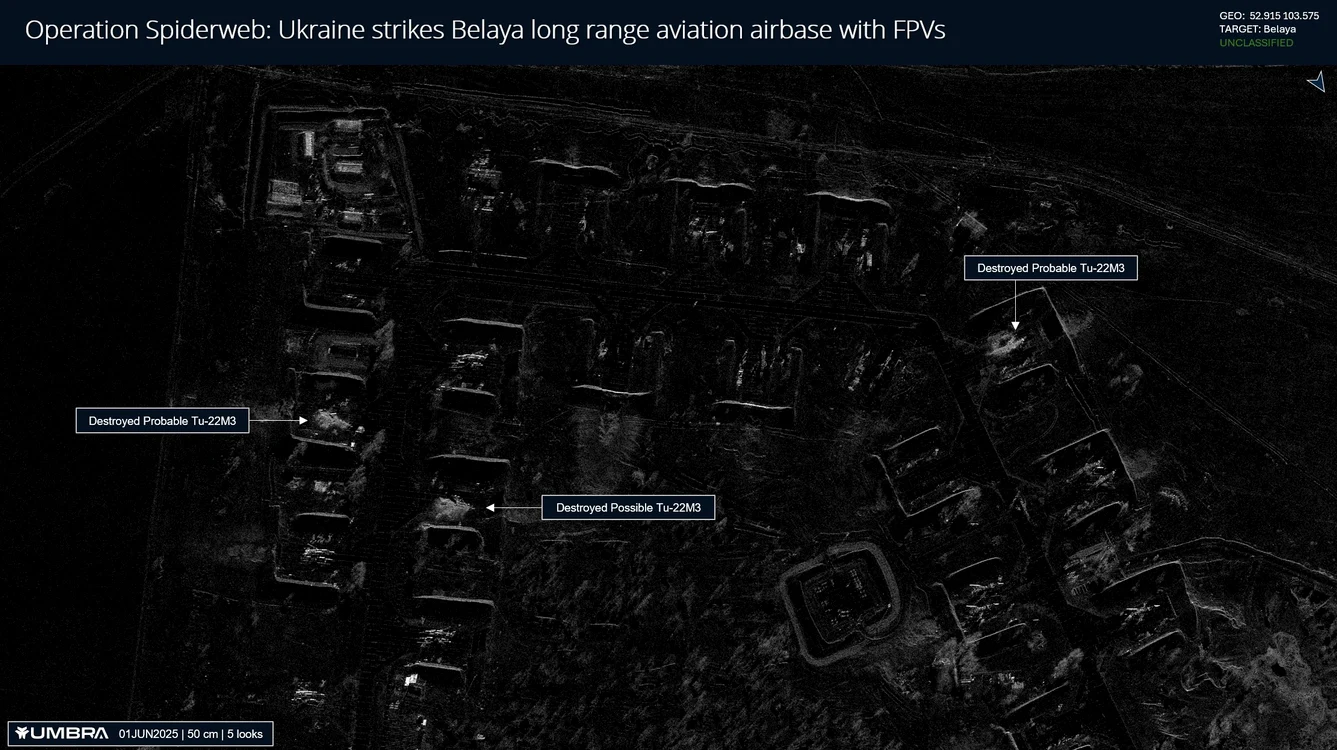 Imagini din satelit cu bombardiere rusești distruse sau avariate FOTO x