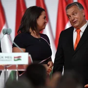 katalin novak viktor orban foto AFP jpg