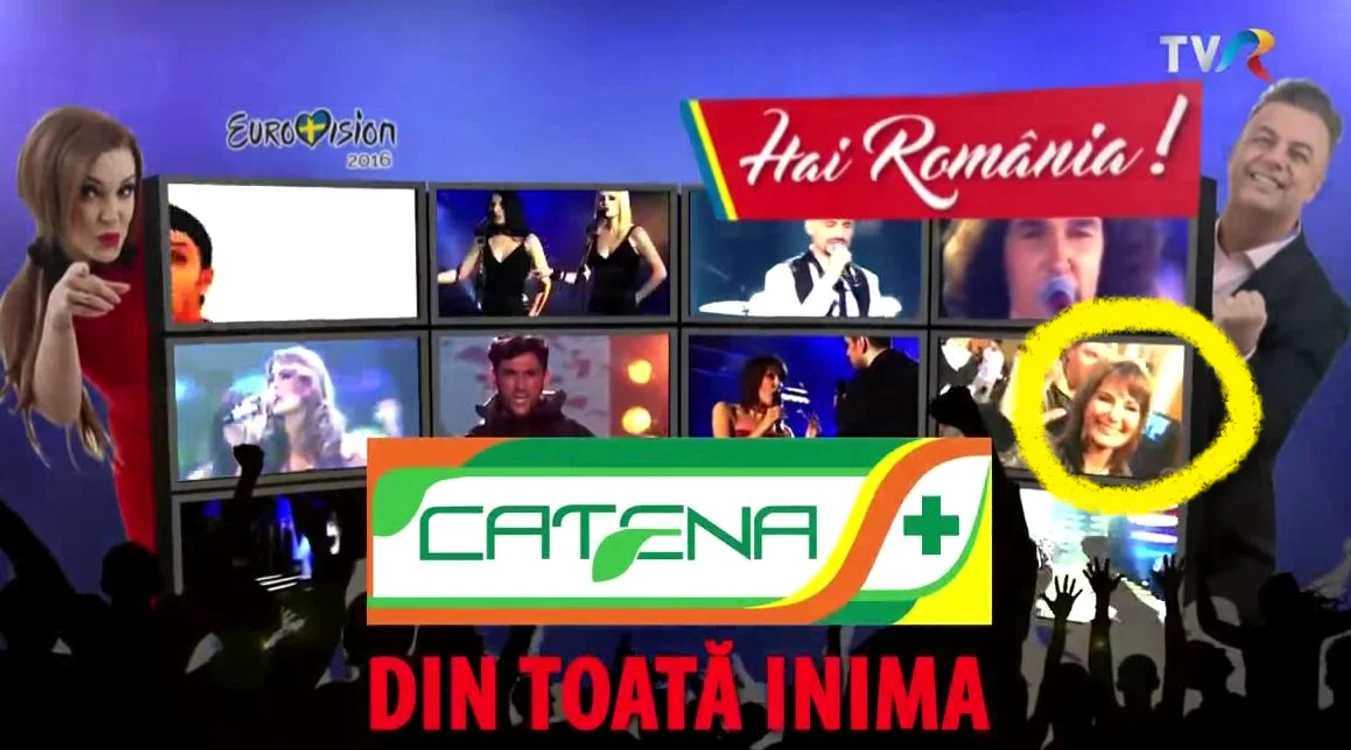 Chipul Nicolei apare în spotul publicitar difuzat de TVR în timpul Selecţiei Naţionale pentru Eurovision