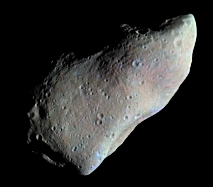 Asteroidul  951 Gaspra (foto: NASA)