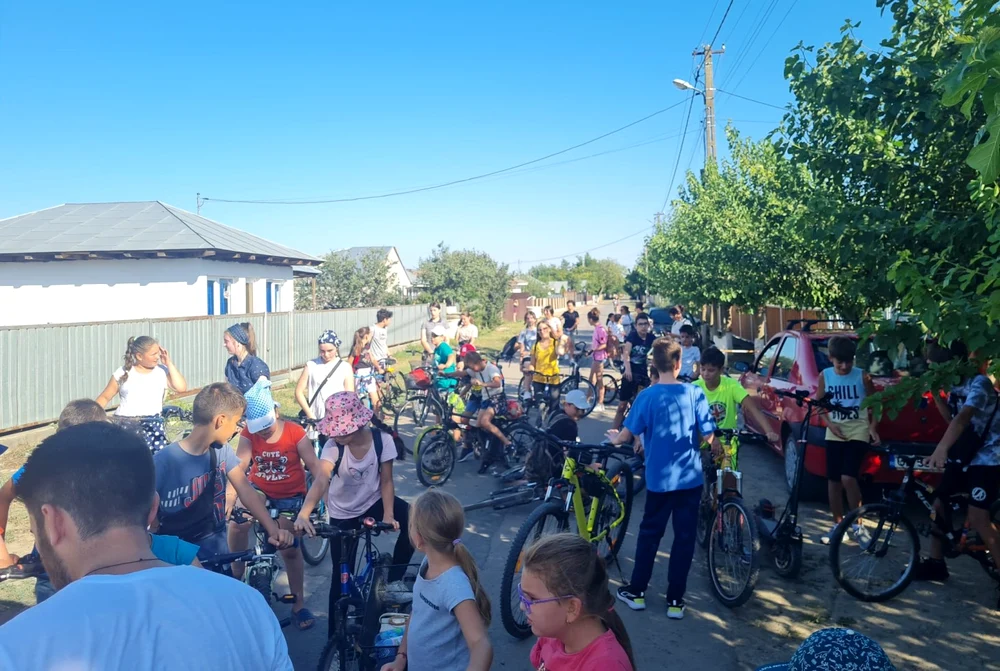 Vacanța altfel a copiilor din Tudor Vladimirescu FOTO pr Mihai Smadu