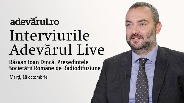 Răzvan Ioan Dincă a vorbit la Adevărul Live despre modernizarea SRR