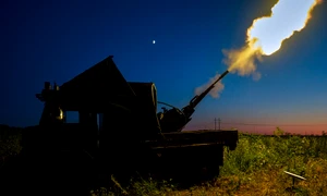Unitate mobilă anti dronă front Ucraina Harkov FOTO EPA EFE jpg