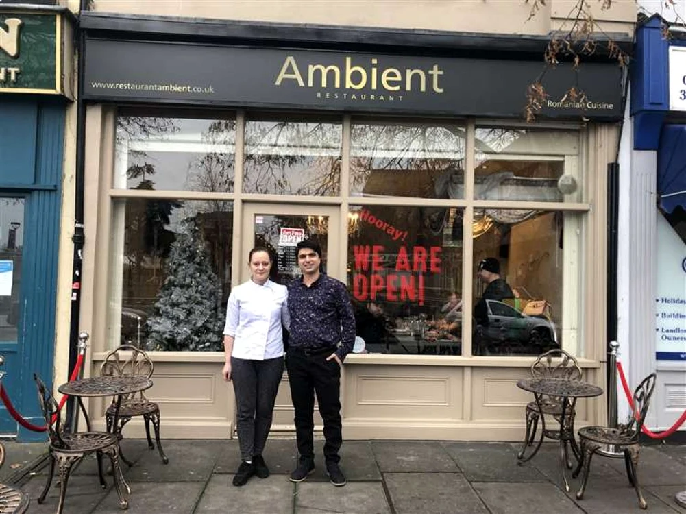 Soţii Conduraru au deschis un restaurant cu mâncare românească în Anglia Foto: www.kentonline.co.uk