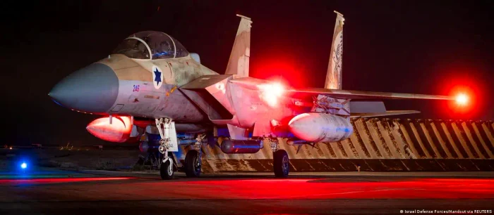 Avioanele de luptă F-15 Eagle ale armatei israeliene au participat la doborârea rachetelor iraniene