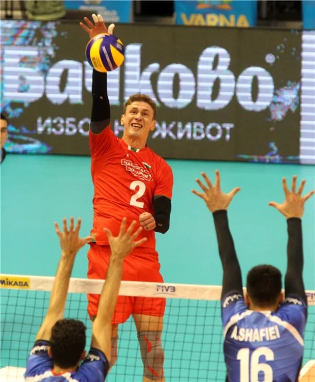 Miroslav Gradinarov joacă la VCM Zalău și în naționala Bulgariei