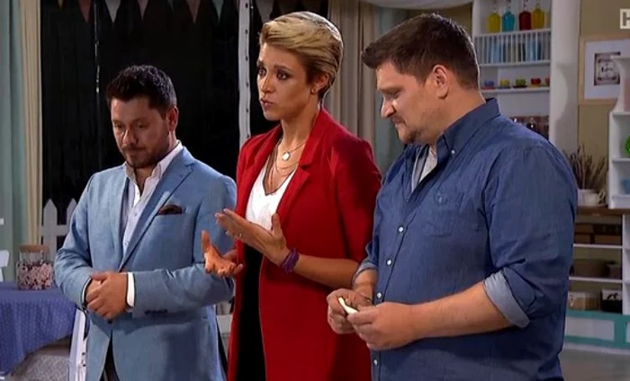 
    Jurații de la "Bake Off România" au mai trimis încă un concurent acasăFoto: captură Pro Tv  