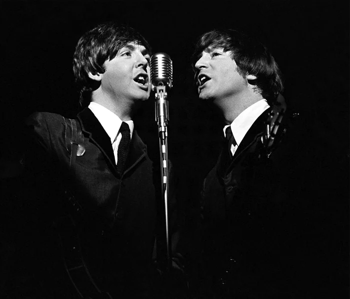 John Lennon and Paul McCartney, 1964 jpeg