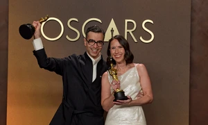 Alexandre Singh și Natalie Musteață FOTO Etienne Laurent / The Academy