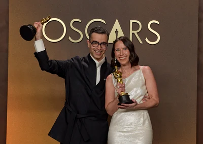 Alexandre Singh și Natalie Musteață FOTO Etienne Laurent / The Academy