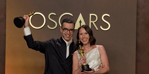 Alexandre Singh și Natalie Musteață FOTO Etienne Laurent / The Academy