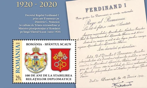 100 de ani de la stabilirea relațiilor diplomatice dintre România și Sfântul Scaun jpeg