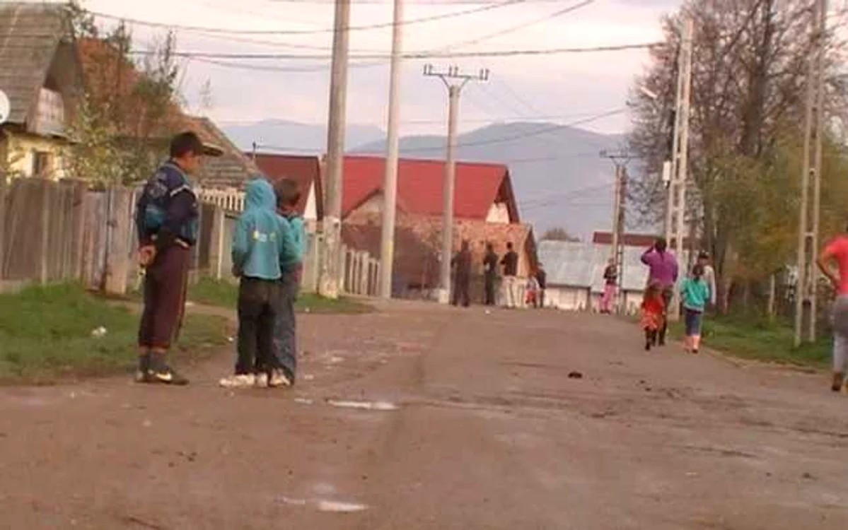 În Coltău locuiesc peste o mie de romi Foto: Adevărul