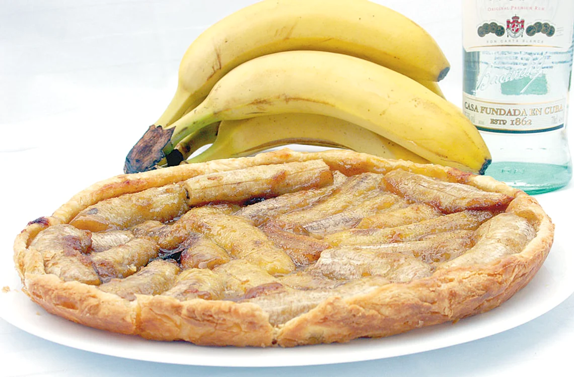 Tort de banane cu rom