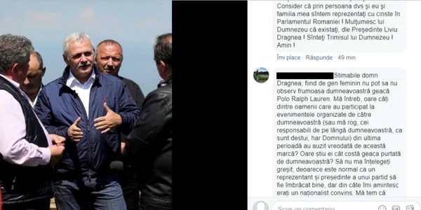 cont facebook dragnea
