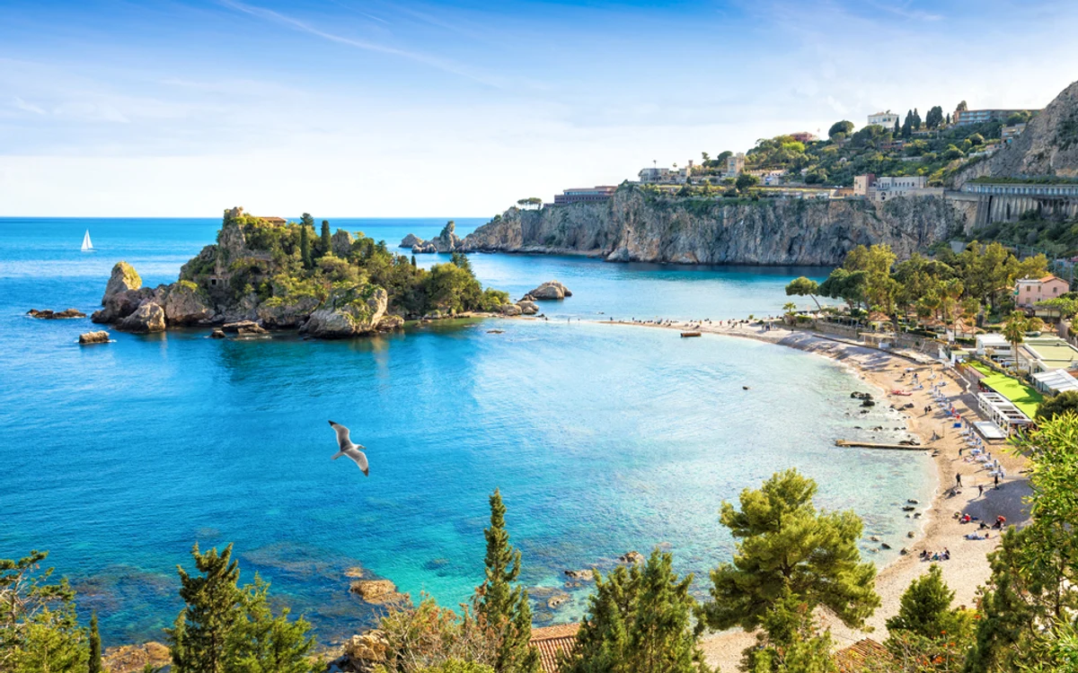 Panoramă cu litoralul Siciliei din Italia Arhiva Adevărul