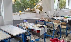 Explozia din Rahova a afectat și Liceul Teoretic „Dimitrie Bolintineanu” foto2 FB Meteoplus jpg