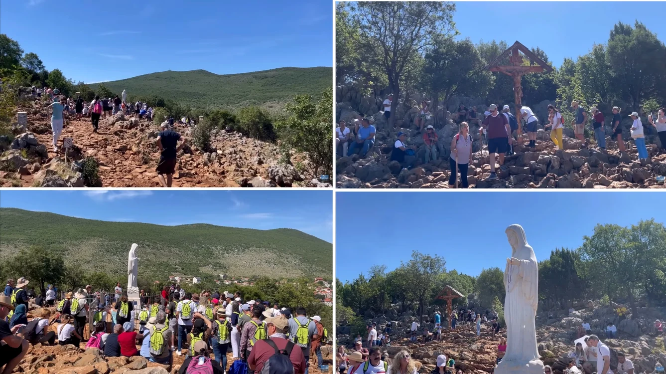 Pelerinajul de la Medjugorje Bosnia în urma aparițiilor Fecioarei Maria Colaj YouTube 