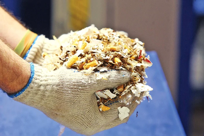 Amestecul rezultat ajunge la groapa de gunoi