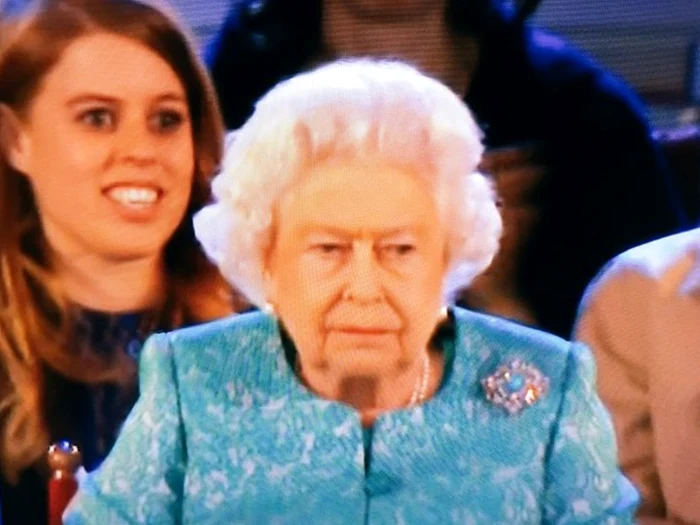 Majestatea Sa pare complet dezinteresată