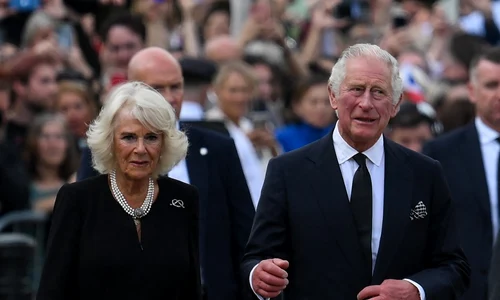 Regele Charles si Regina Camilla la Palatul Buckingham Foto AFP 